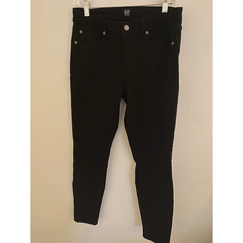 GAP 1969 Black Stretch Denim Black 30x27